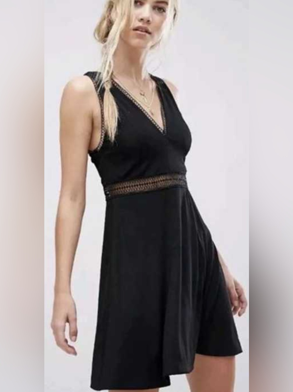 Free People King of My Heart Mini Dress